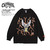 CUTRATE THUNDER&EAGLE L/S T-SHIRT -BLACK/ORANGE- CR-21SS010BO画像