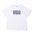 UGG ダメージデニム ロゴ Tシャツ WHITE 21SS-UGTP13画像