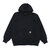 Carhartt RAIN DEFENDER PAXTON HW HOODED BLACK画像