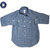 POST OVERALLS 1256 CHAMBRAY CRUZER SHIRTS2 indigo画像