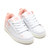 DC SHOES Ws COURT GRAFFIK LITE WHITE/PINK DW211601-WPN画像