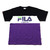 FILA × EVANGELION 3PANEL LOGO T SHIRT BLACK/PURPLE FS0130-08画像