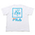 FILA x EVANGELION WILLE/NERV T SHIRT WHITE FS0132-01画像