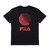 FILA &times; HELLRAZOR LOGO T SHIRT BLACK FS3011-08画像
