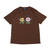 atmos x R2 WALKING FLOWERS brown ATR2-04-BRN画像