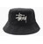 STUSSY 21SP Big Logo Twill Bucket Hat 1321024画像