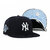 NEW ERA NEW YORK YANKEES BANDANA BOTTOM 9FIFTY SNAPBACK CAP NAVY HL1273140画像