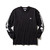 Liberaiders TRIANGLE LOGO L/S TEE BLACK 735022101画像