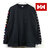 HELLY HANSEN L/S Flag Logo Tee BLACK HE32127画像