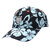YOSHINORI KOTAKE DESIGN ALOHA柄 6-Panel CAP BLACKxBLUE画像