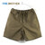 FIVE BROTHER MILITARY EASY SHORTS OLIVE 152134M画像