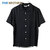 FIVE BROTHER RAYON S/S ONEUP SHIRTS BLACK 152104L画像