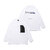 APPLEBUM Rich in Color Fastner L/S Tee WHITE画像