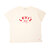 Levi's RED WOMEN'S BOYFRIEND LOGO T-SHIRT ECRU A0157-0001画像