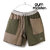 gym master ストレッチドライショーツ ベージュ/オリーブCRZ G633639画像