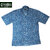 GITMAN VINTAGE S/S BANDANA CAMP SHIRTS blue indigo画像