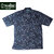 GITMAN VINTAGE S/S BANDANA CAMP SHIRTS navy indigo画像