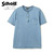 Schott INDIGO CLASSIC HENLEY T-SHIRT 3113108画像