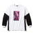 Kinetics REMAKE L/S T-SHIRT WHITE KSRM007画像