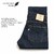 pure blue japan Lot.NP-13.8oz-013 13.8oz Indigo Nep Denim Regular Straight NP-013画像
