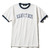 Kinetics ARCH LOGO TRIM TEE WHITE KS21T07画像