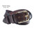 MARTIN FAIZEY M.F.SADDLERY 1.25INCH WEST END BUCKLE SIZE STAMPED BELT brown(brass)画像
