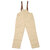 COOKMAN Fisherman's Bib Overall SAND BEIGE画像