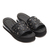MAISON U AIR SLIDER SANDAL W/ STUDS BLACK 19M00174-002画像