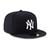 NEW ERA NEW YORK YANKEES WOOL 59FIFTY FITTED CAP WOOL / NAVY 11941906画像