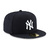 NEW ERA NEW YORK YANKEES 59FIFTY FITTED CAP AUTHENTIC / NAVY 70331909画像