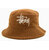 STUSSY Gauze Cotton Big Logo Bucket Hat 1321041画像