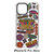 BTS &times; CASETiFY Dynamite Sticker Funk Case iPhone 12 Pro Max Ultra Impact Case CLEA画像