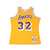 Mitchell & Ness Swingman Jersey Los Angeles Lakers Road 1984-85 Magic Johnson YELLOW SMJYGS18175-LAL画像