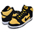 NIKE SB DUNK HIGH PRO black/black-varsity maize DB1640-001画像