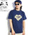 GLAD HAND HEARTLAND - S/S T-SHIRTS -NAVY-画像