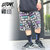LEFLAH 6ight 2ack 1gainst PATTERN SHORT PANTS画像