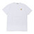 PLAY COMME des GARCONS MENS GOLD HEART ONE POINT TEE WHITExGOLD画像