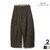 STUDIO NICHOLSON SORTE VOLUME PLEAT PANTS - PEACHED COTTON画像