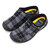 KEEN W HOWSER III SLIDE Black Plaid/Black 1025542画像