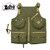 grn outdoor TEBURA VEST 21 OLIVE GO9203Q画像