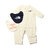 THE NORTH FACE Baby L/S Rompers & 2P Bib OATMEAL NTB62154-OM画像