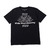 White Mountaineering BIG W LOGO PRINTED T-SHIRT BLACK WM2171534画像
