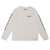 WTW SLEEVE PRINT LOGO LS WHITE画像