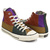 CONVERSE ALL STAR 100 PATCHWORK HI OCHRE / RED 31304530画像