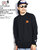 The Endless Summer TES THE ENDLESS SUMMER EMB LONG SLEEVE T-SHIRT -BLACK- FH-1774325画像