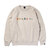 APPLEBUM Alphabet (mami's Font) Crew Sweat SAND画像