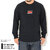TOY MACHINE Toymonster Cat Embroidery L/S Tee TMFBLT1画像