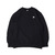 THE NORTH FACE SQUARE LOGO CREW BLACK NT62133画像