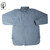 CORONA CS005-21-03 WHITE COLLAR WORK SHIRTS blue chambray画像
