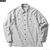 BLUCO STANDARD WORK SHIRTS L/S (L.GY-GY.STP) OL-109-021画像
